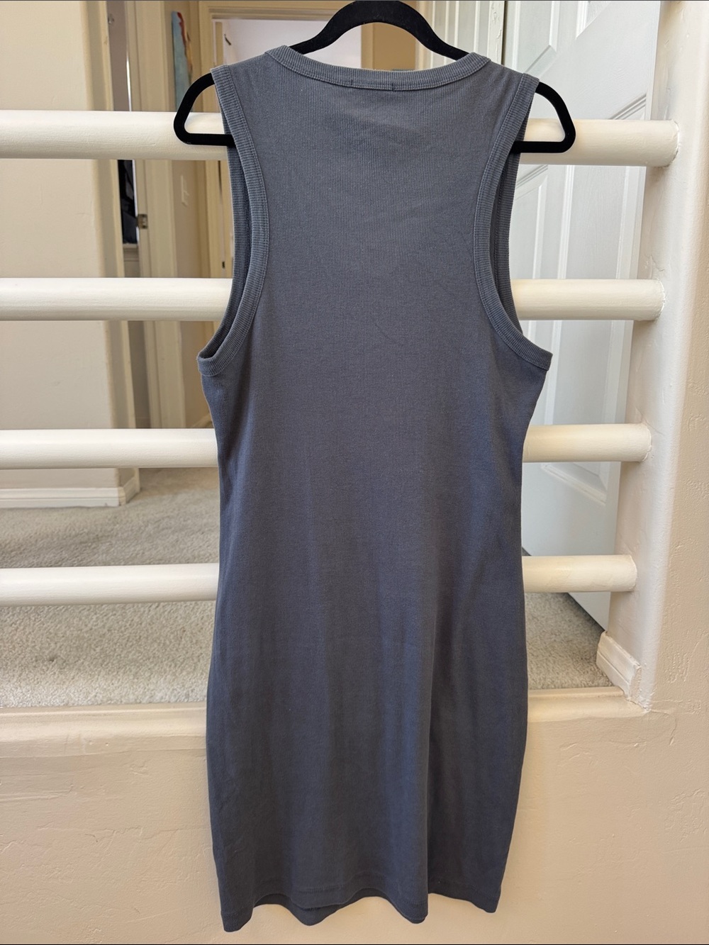 James Perse Slate Gray Sleeveless Tank Dress - Picture 4 of 4